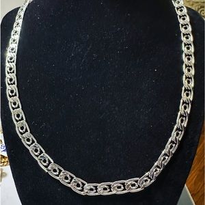Stainless steel link necklace